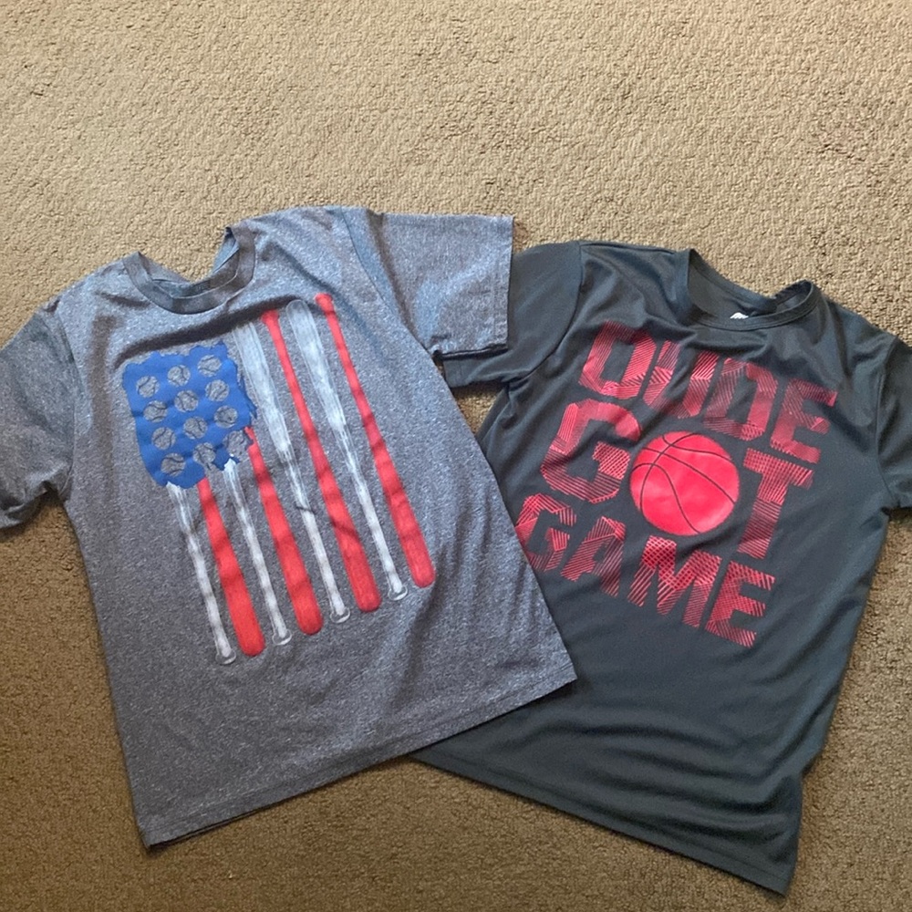 YL Dri-fit t-shirts